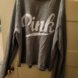 Victoria Secret pink sweat shirt